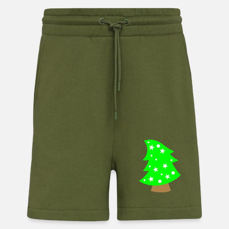 Weihnachtsbaum - Shorts - made by SPREAD - MOSS GREEN