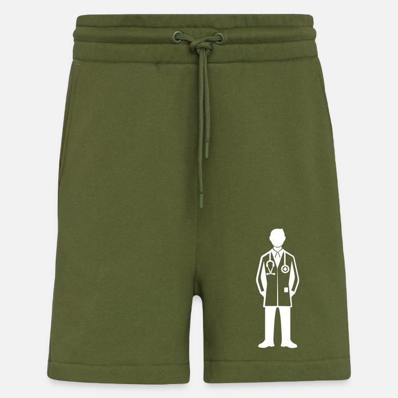 Doktor Arzt - Shorts - made by SPREAD - MOSS GREEN