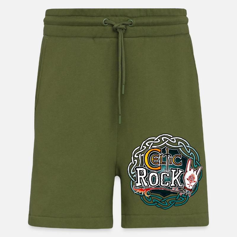 Keltischer Rock - Shorts - made by SPREAD - MOSS GREEN