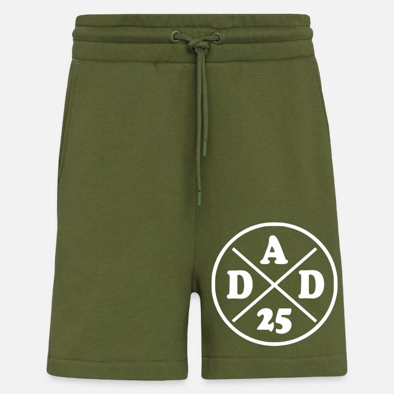 Dad 2025 - dad 25 - Short bio décontracté fabriqué en UE - MOSS GREEN