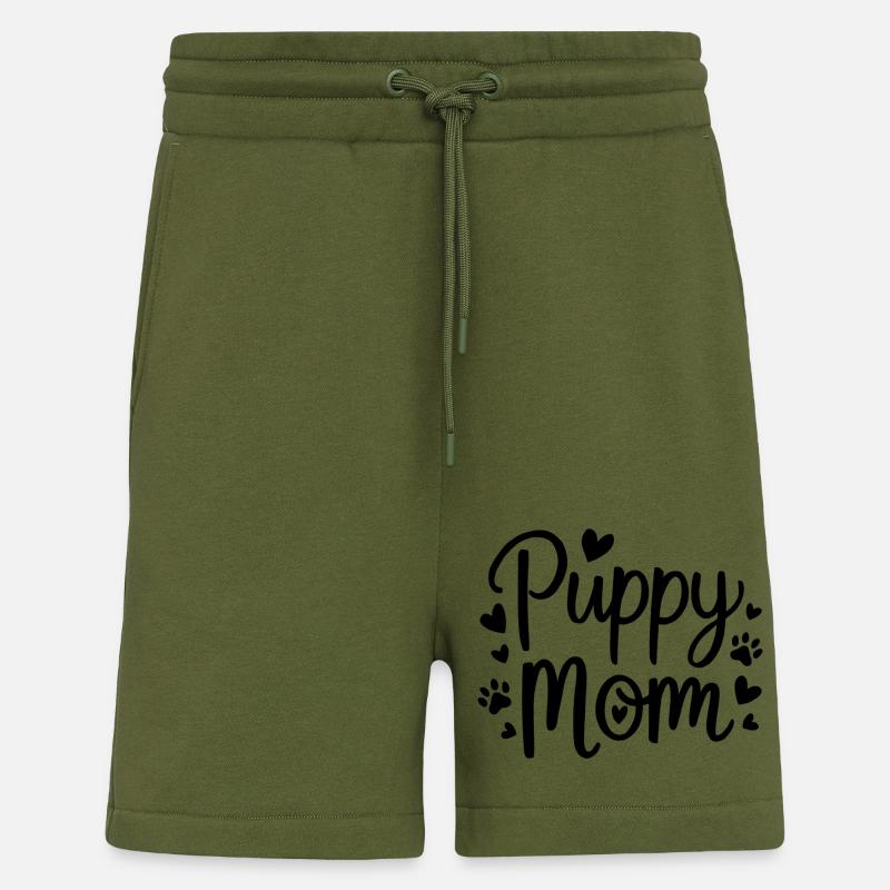 Welpe Hund - Shorts - made by SPREAD - MOSS GREEN
