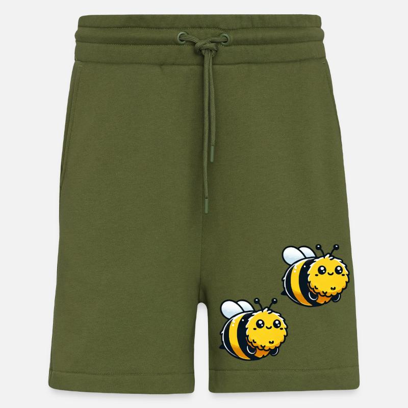 hummel biene 2 - Shorts - made by SPREAD - MOSS GREEN