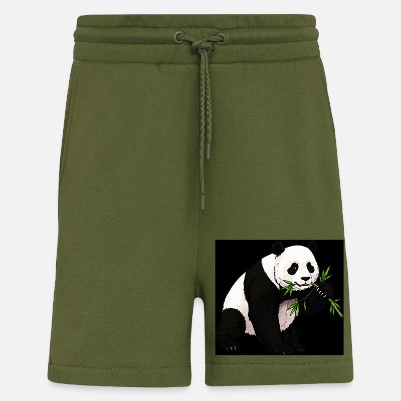 Panda - Shorts - made by SPREAD - MOSS GREEN
