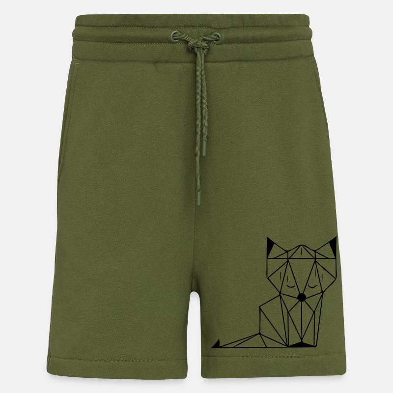 Fox - Shorts - made by SPREAD - MOSS GREEN
