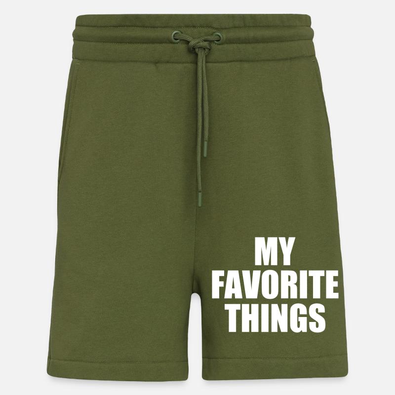 my favorite things - Short bio décontracté fabriqué en UE - MOSS GREEN