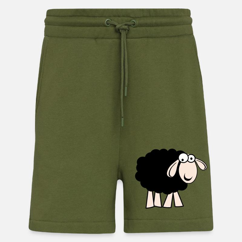 Schwarzes Schaf - Shorts - made by SPREAD - MOSS GREEN
