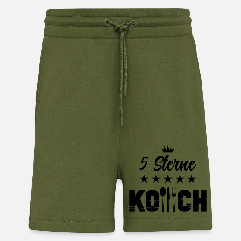 5 sterne koch - Shorts - made by SPREAD - MOSS GREEN