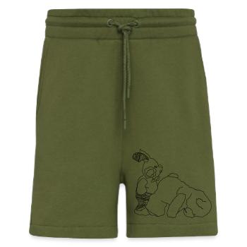 Teddy Bear Bunny - Shorts - made by SPREAD - MOSS GREEN - Front
