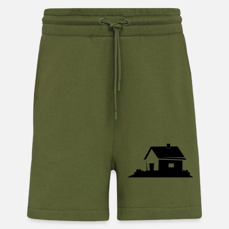 Haus - Shorts - made by SPREAD - MOSS GREEN