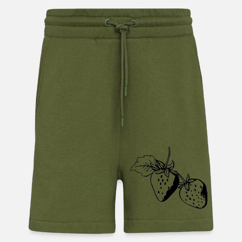 Erdbeereen - Shorts - made by SPREAD - MOSS GREEN