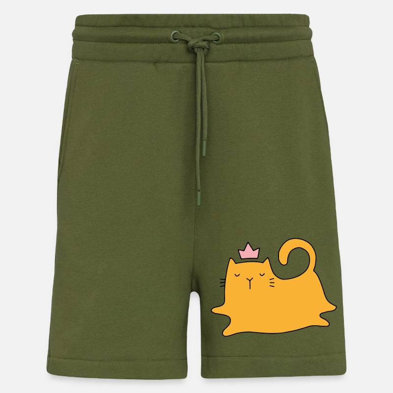 Katze - Shorts - made by SPREAD - MOSS GREEN