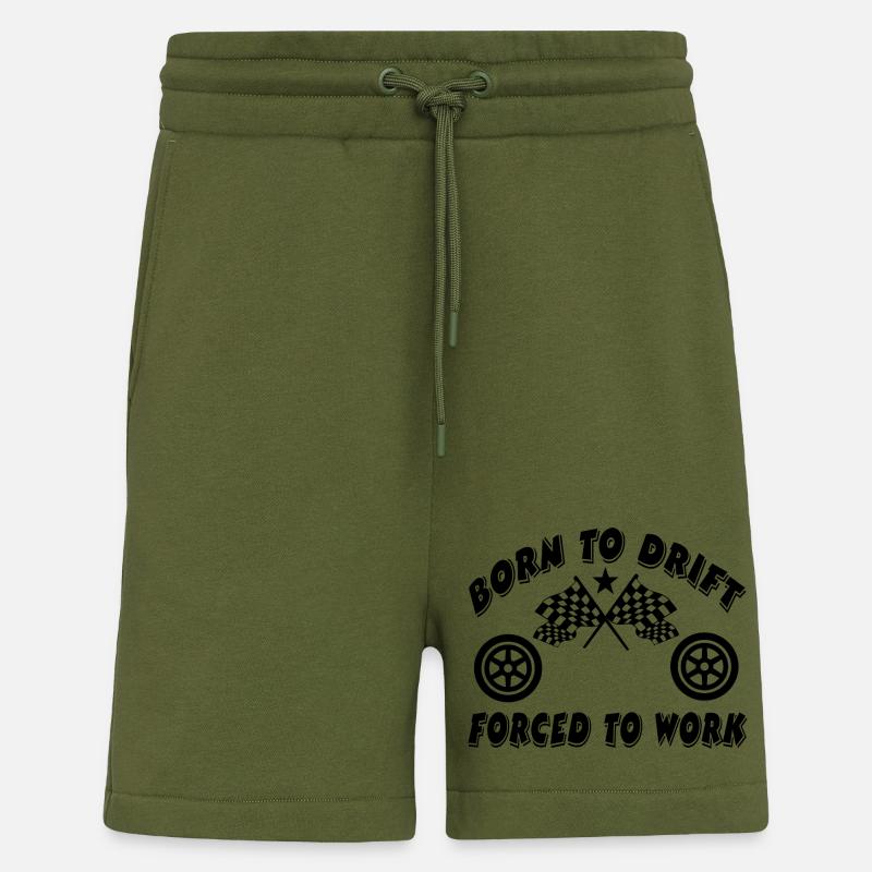 Auto - Shorts - made by SPREAD - MOSS GREEN