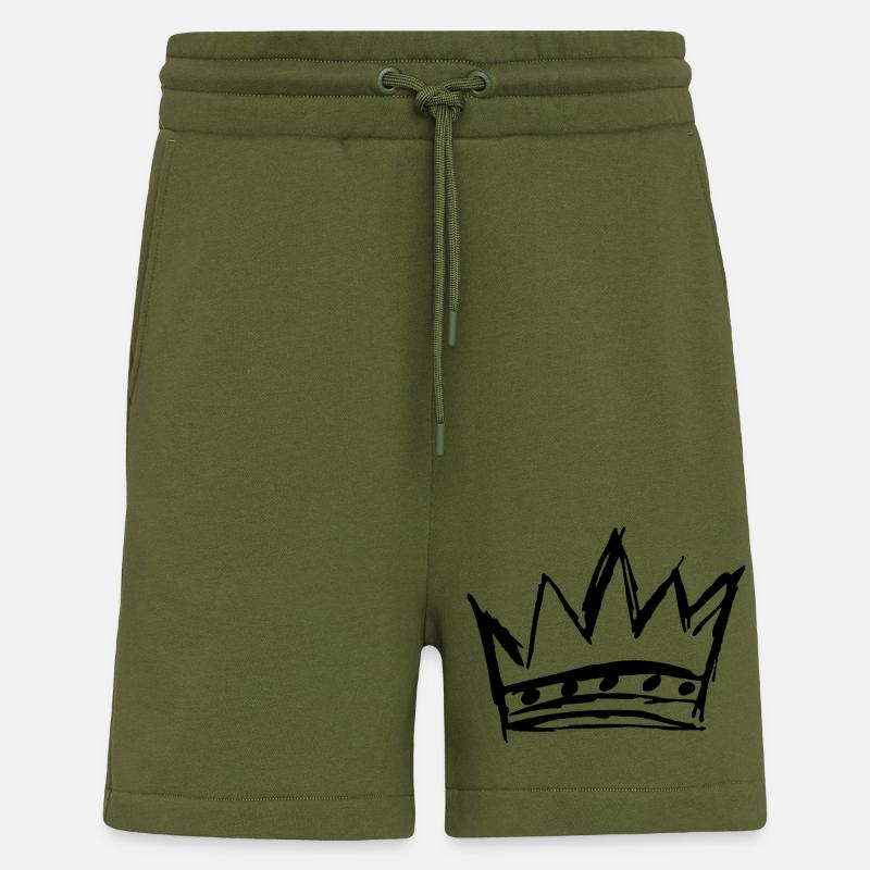 Die Krone des Styles - Shorts - made by SPREAD - MOSS GREEN