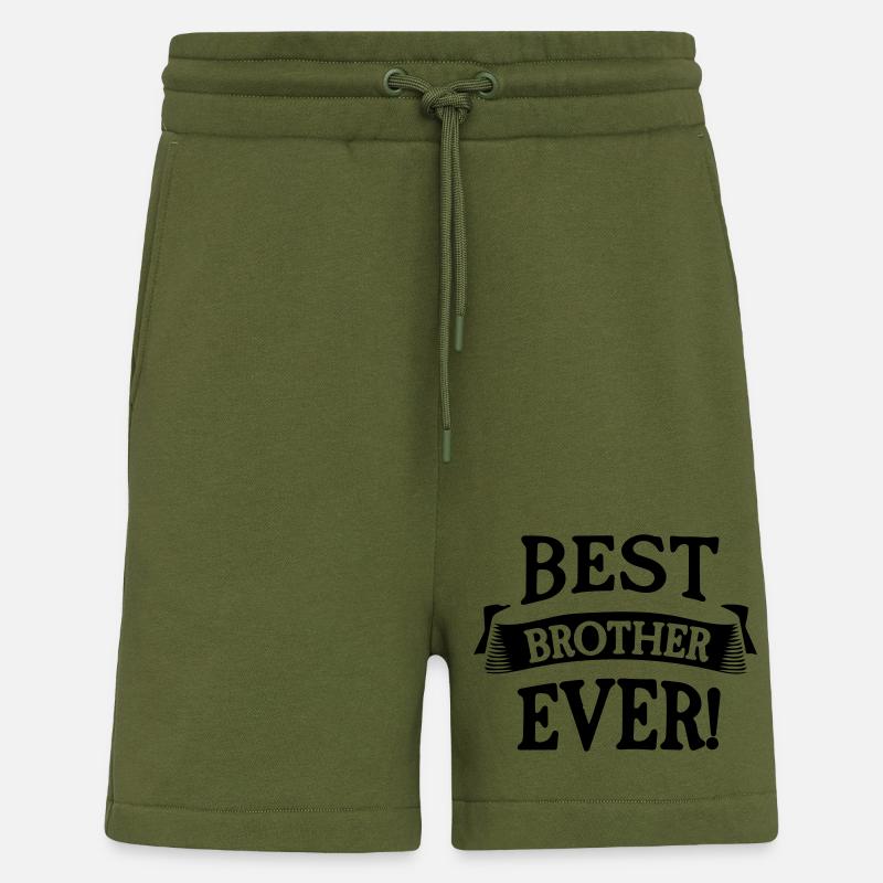 bester Bruder aller Zeiten - Shorts - made by SPREAD - MOSS GREEN