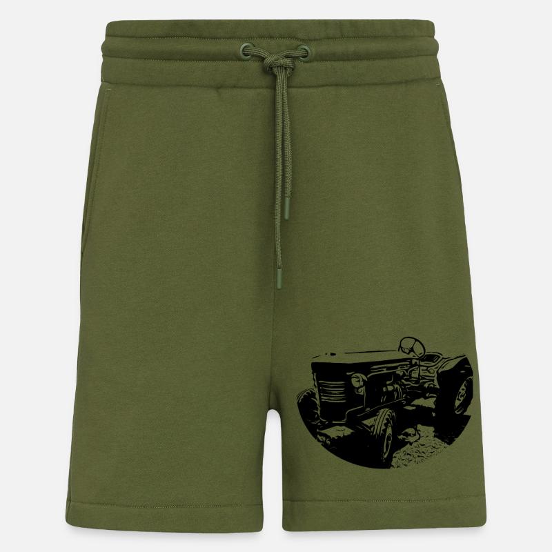 Tractor - Shorts - made by SPREAD - MOSS GREEN