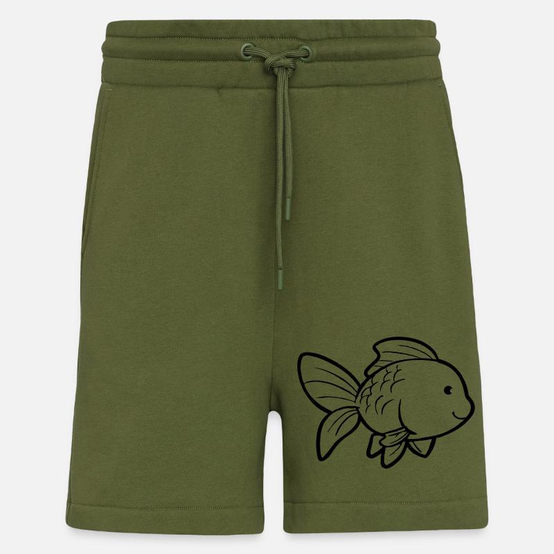 Goldfisch - Shorts - made by SPREAD - MOSS GREEN