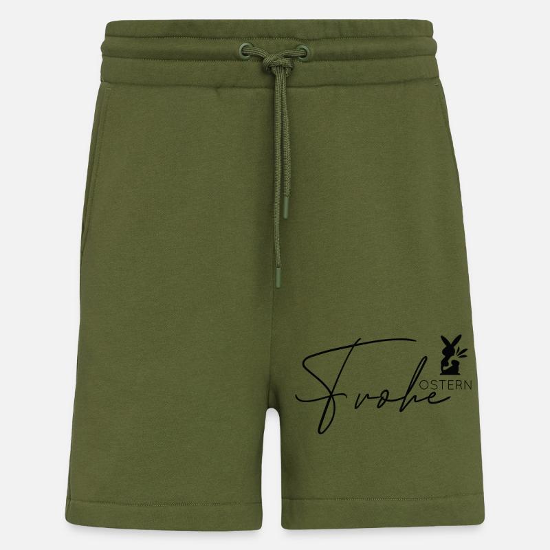 Frohe Ostern 🐰🌸 - Shorts - made by SPREAD - MOSS GREEN