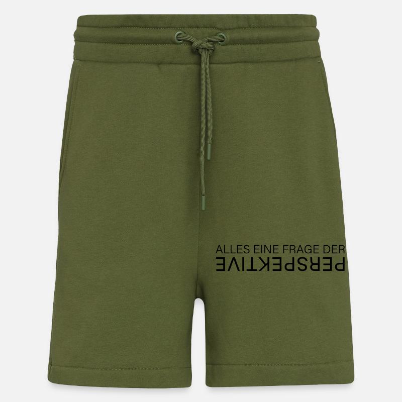 PERSPEKTIVE - Shorts - made by SPREAD - MOSS GREEN