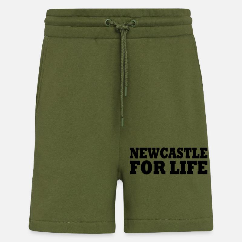 Newcastle - Short bio décontracté fabriqué en UE - MOSS GREEN