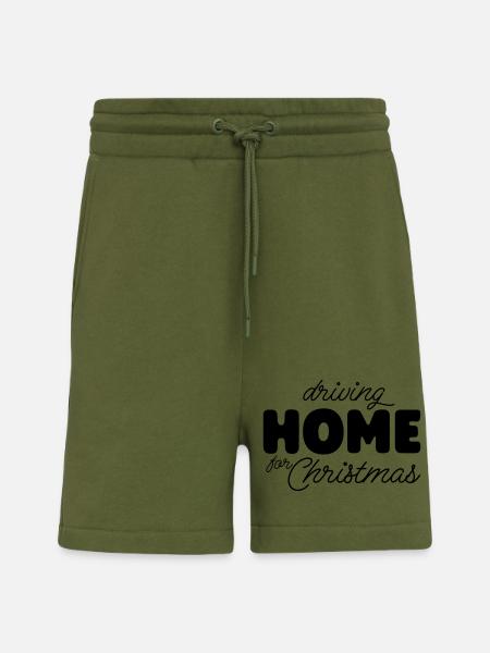 Christmas at home - Shorts - made by SPREAD - MOSS GREEN