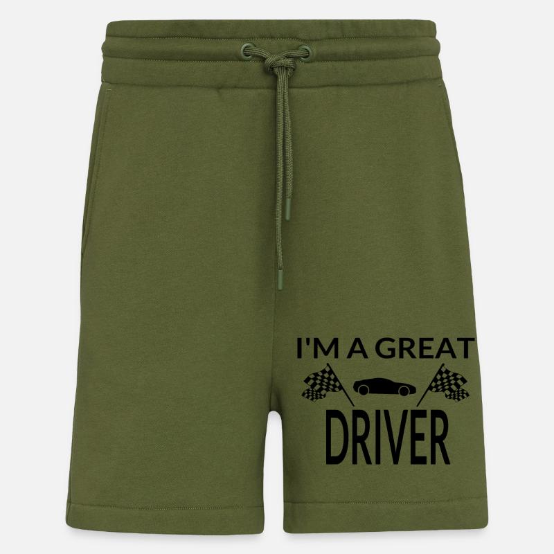 Auto - Shorts - made by SPREAD - MOSS GREEN