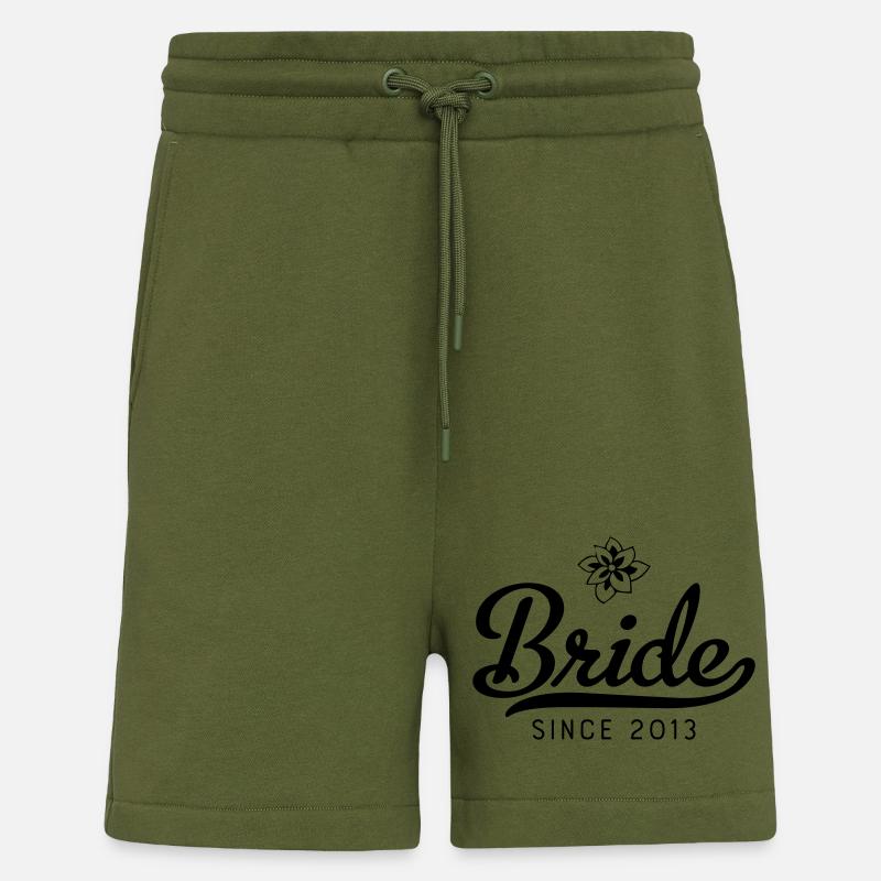 Bride since 2013 - Shorts - made by SPREAD - MOSS GREEN