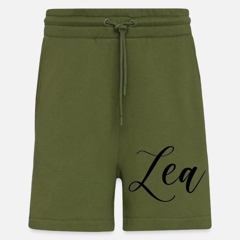 Nom Lea - Short bio décontracté fabriqué en UE - MOSS GREEN