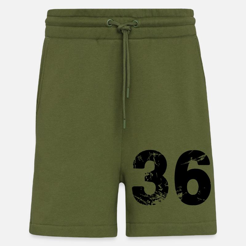 36 - Shorts - made by SPREAD - MOSS GREEN