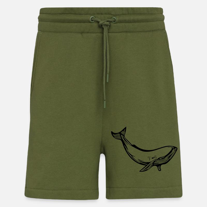 Wal - Shorts - made by SPREAD - MOSS GREEN