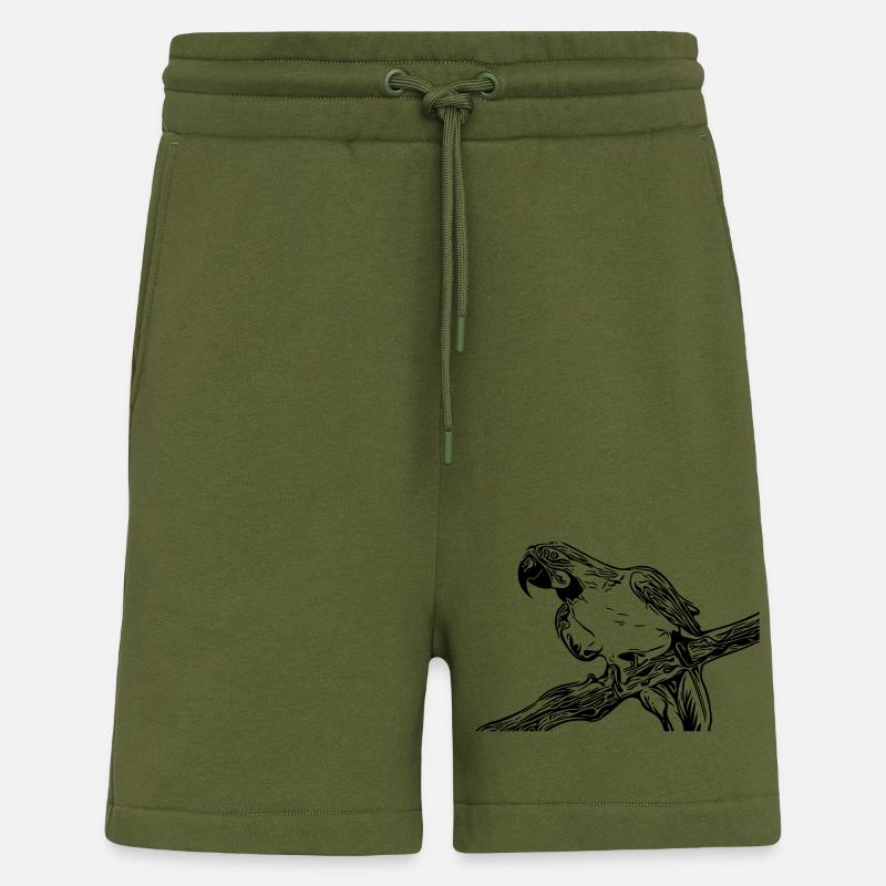 Papagei - Shorts - made by SPREAD - MOSS GREEN