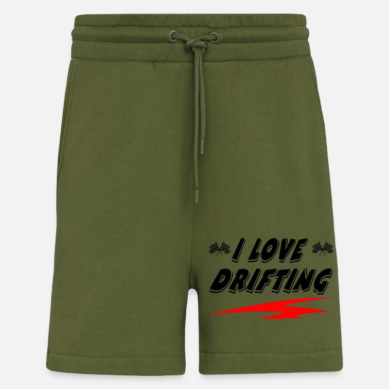 Auto - Shorts - made by SPREAD - MOSS GREEN