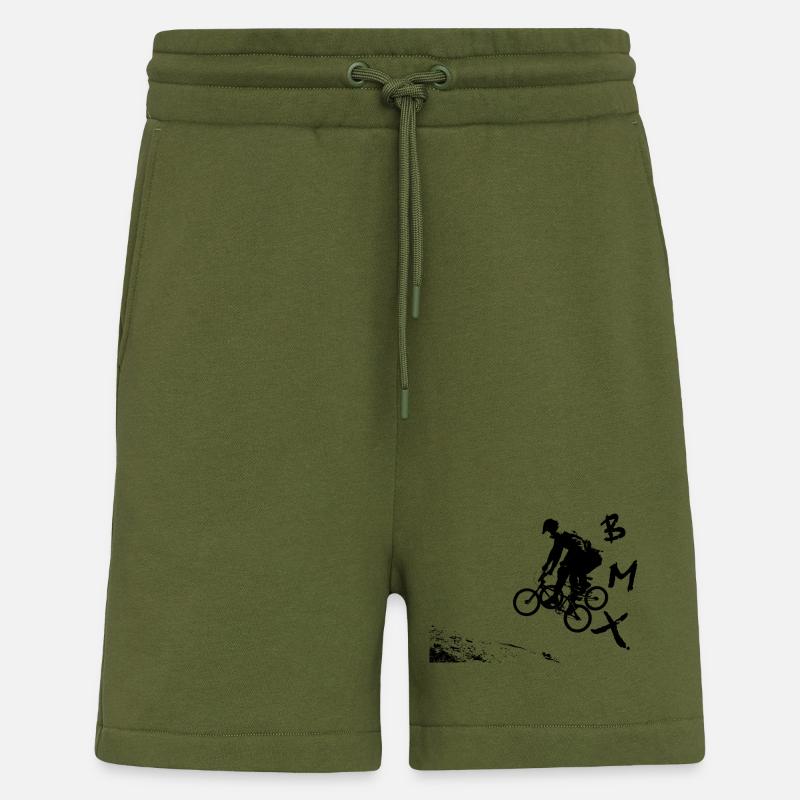 BMX (BMK) - Shorts - made by SPREAD - MOSS GREEN