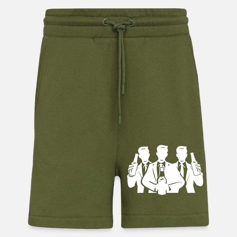 Bachelor Party Team - Shorts - made by SPREAD - MOSS GREEN