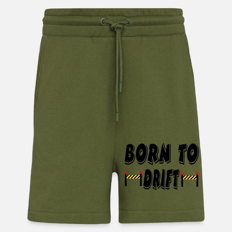 Auto - Shorts - made by SPREAD - MOSS GREEN