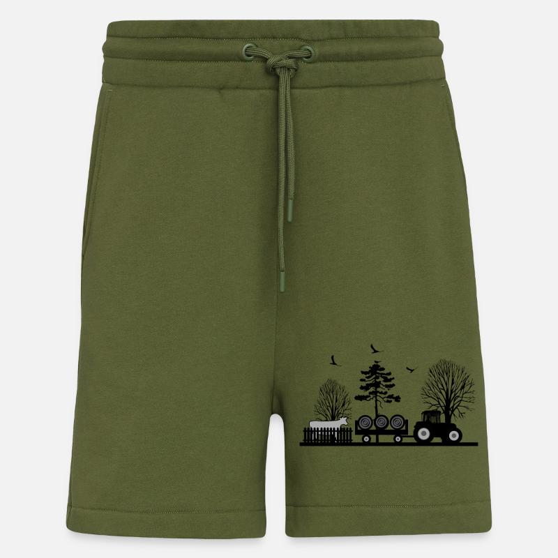 Traktor - Shorts - made by SPREAD - MOSS GREEN