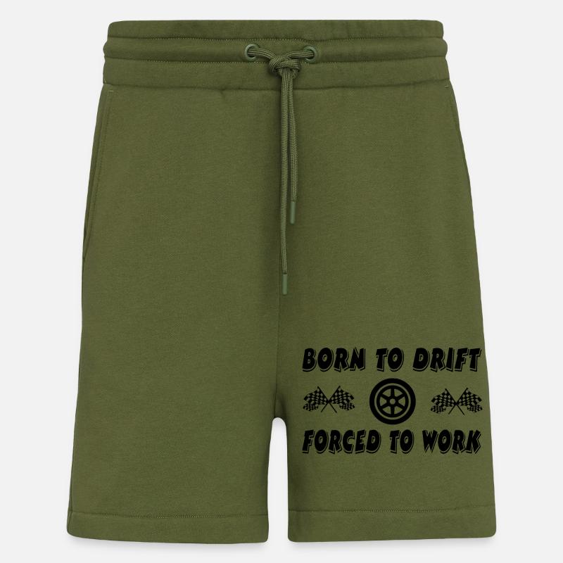 Auto - Shorts - made by SPREAD - MOSS GREEN
