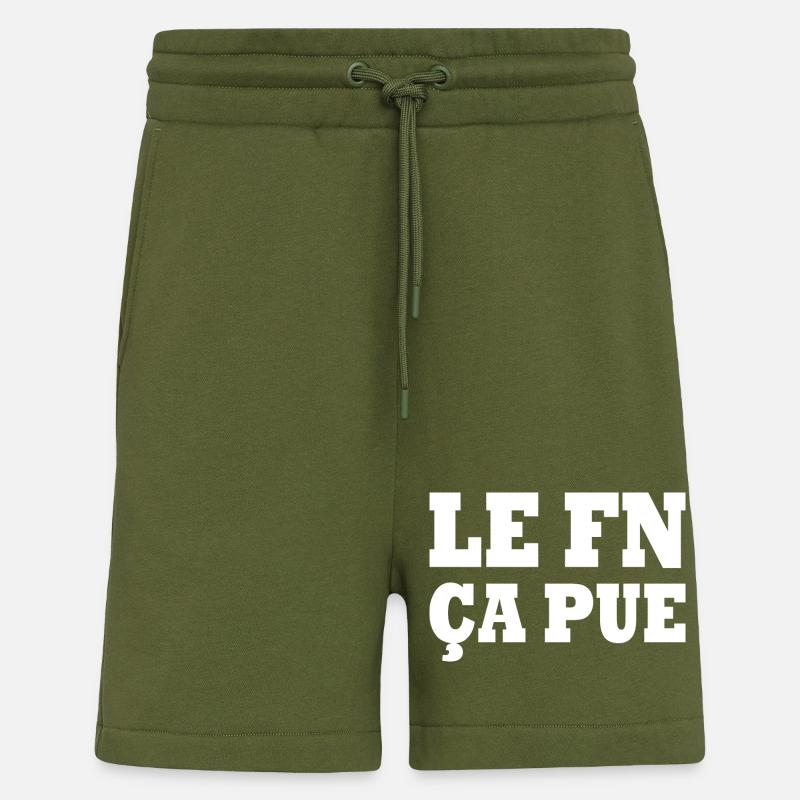 Der FN stinkt - Shorts - made by SPREAD - MOSS GREEN