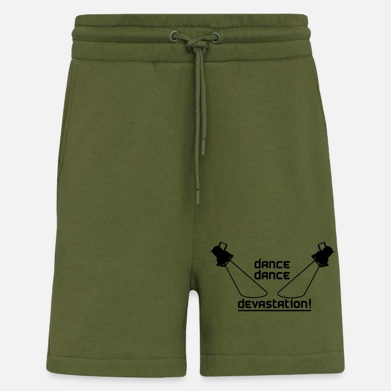 Dance Dance Devastation - Short bio décontracté fabriqué en UE - MOSS GREEN