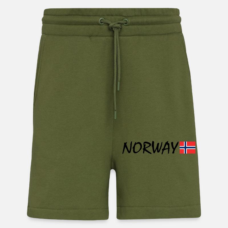Norwegen - Shorts - made by SPREAD - MOSS GREEN
