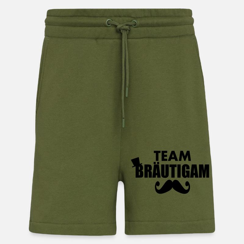 Team bräutigam - Shorts - made by SPREAD - MOSS GREEN