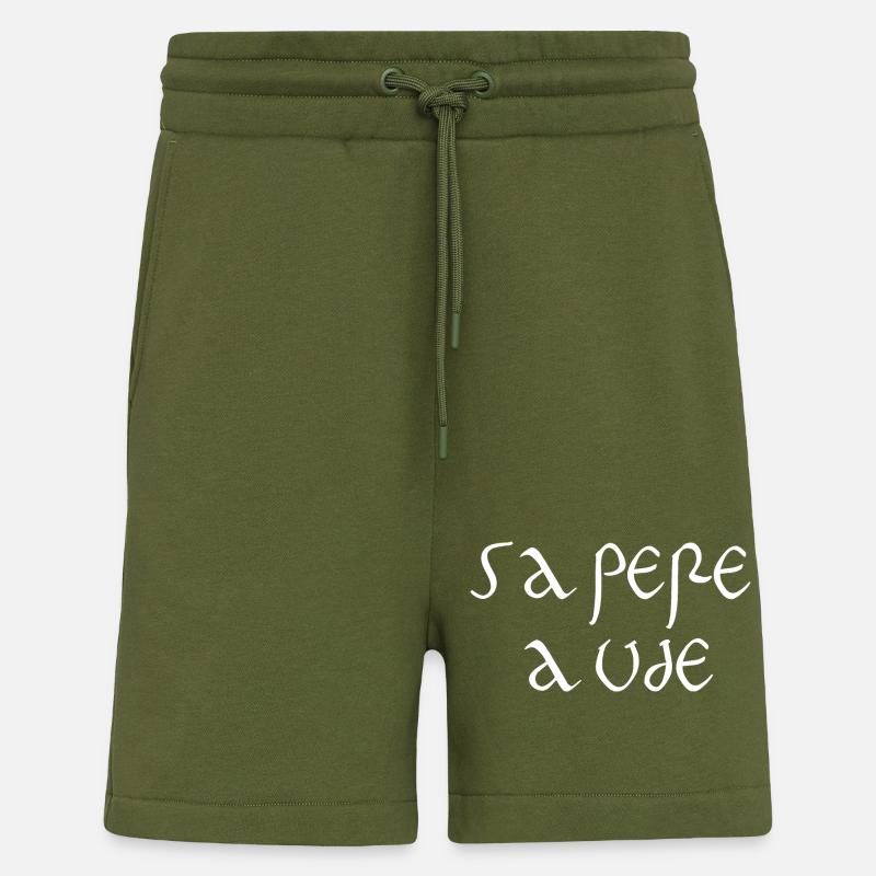 sapere aude - Shorts - made by SPREAD - MOSS GREEN