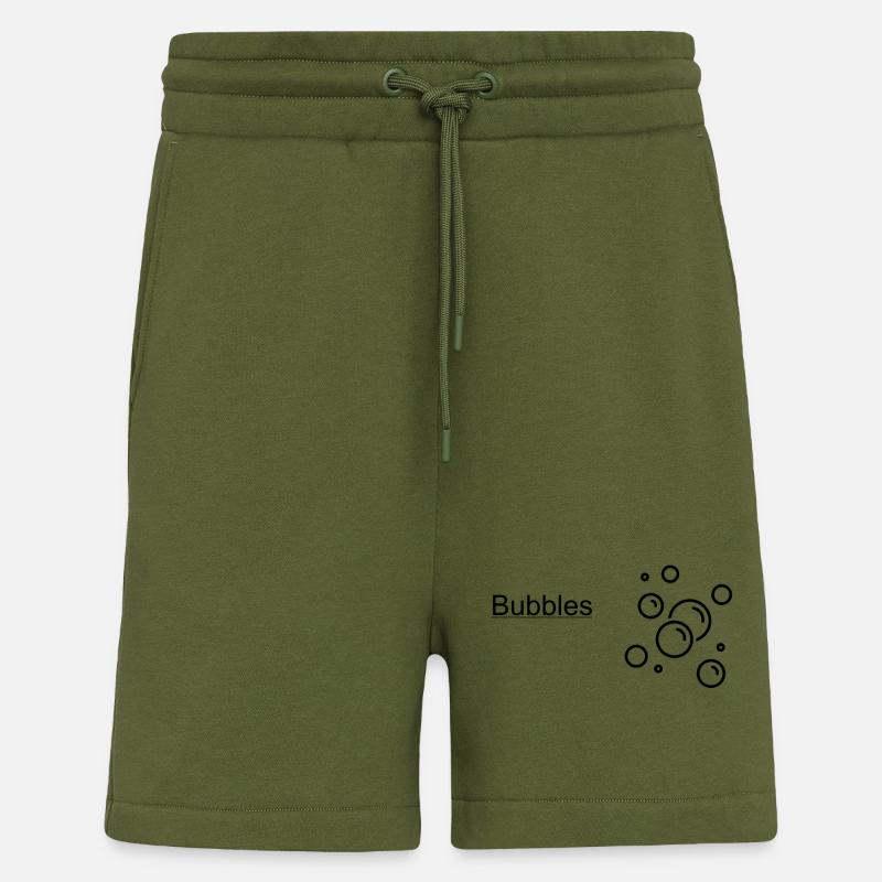 BUBBLES blässchen - Shorts - made by SPREAD - MOSS GREEN