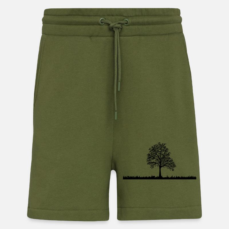 Baum - Shorts - made by SPREAD - MOSS GREEN