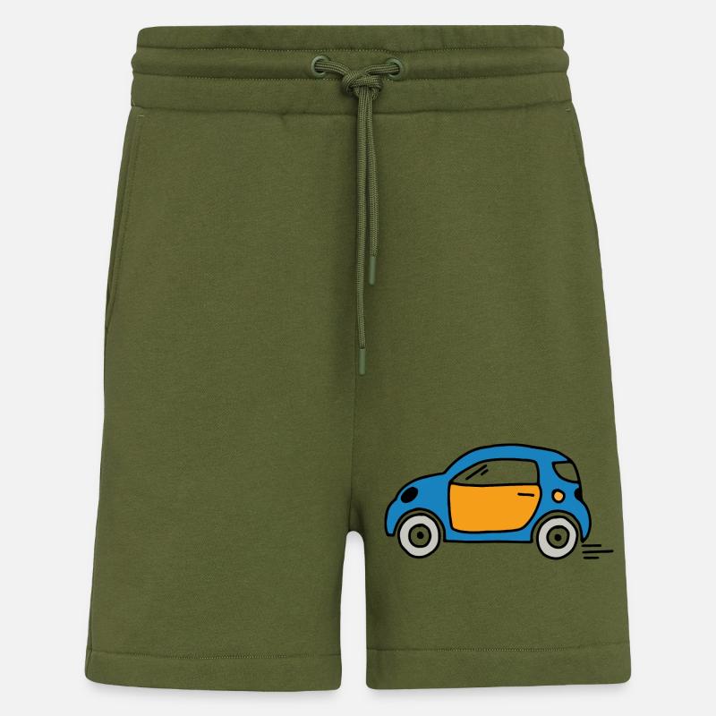 Auto - Shorts - made by SPREAD - MOSS GREEN