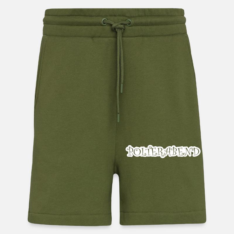 Polterabend Hochzeit - Shorts - made by SPREAD - MOSS GREEN