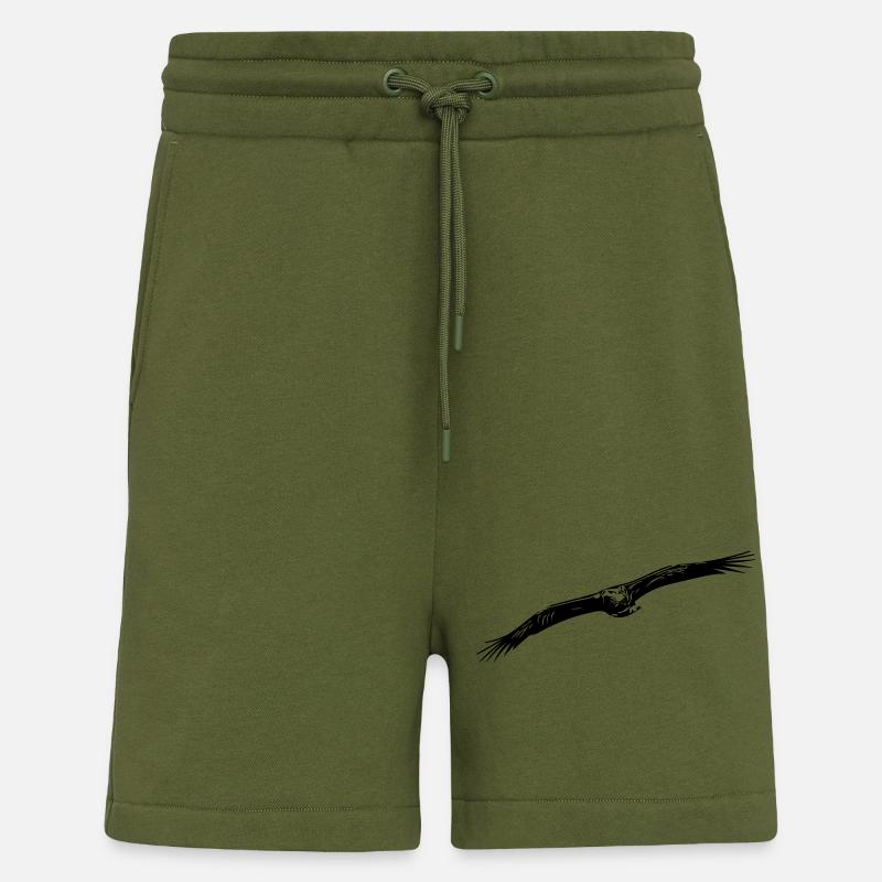 Aigle - Short bio décontracté fabriqué en UE - MOSS GREEN