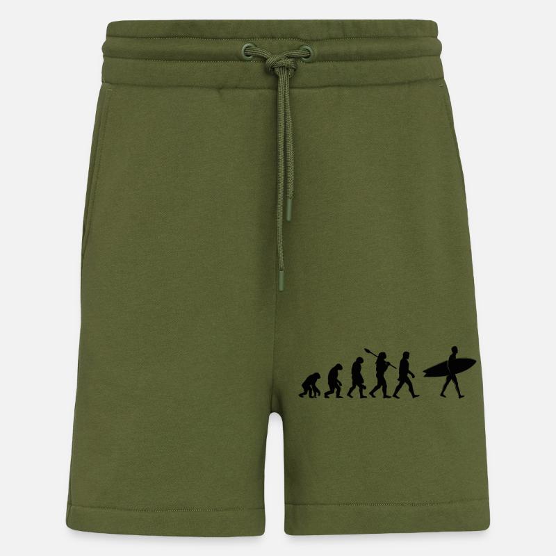 Surf evolution - Shorts - made by SPREAD - MOSS GREEN