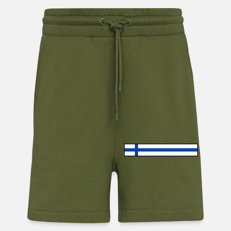 Finnlandh - Shorts - made by SPREAD - MOSS GREEN