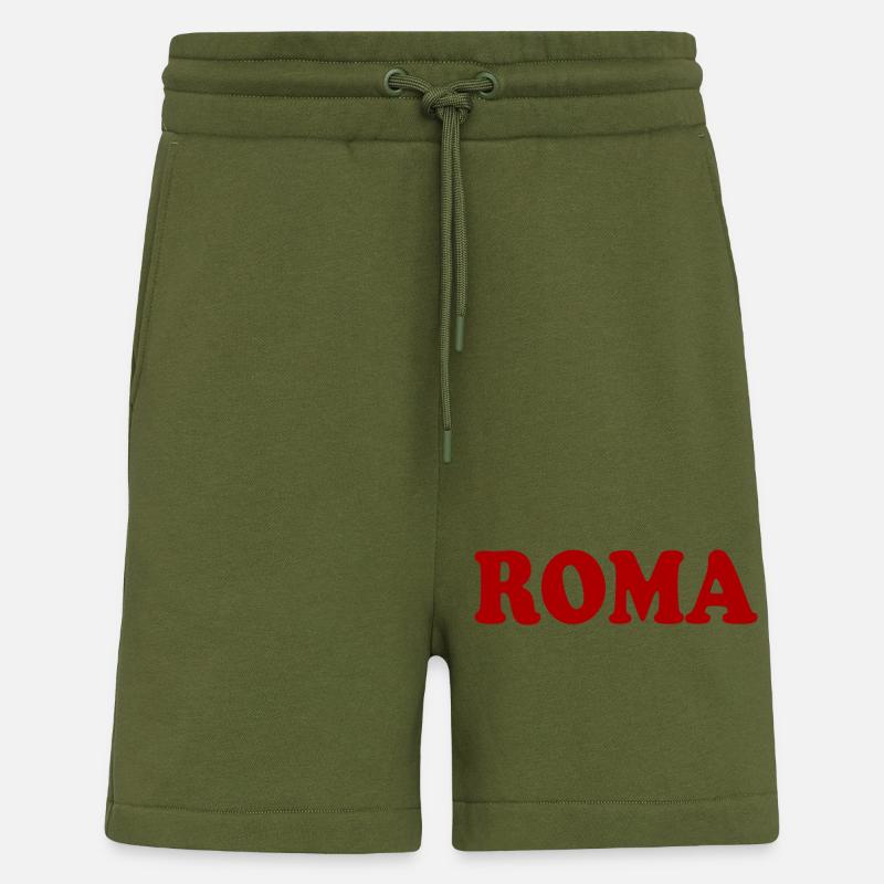 Rom - Short bio décontracté fabriqué en UE - MOSS GREEN