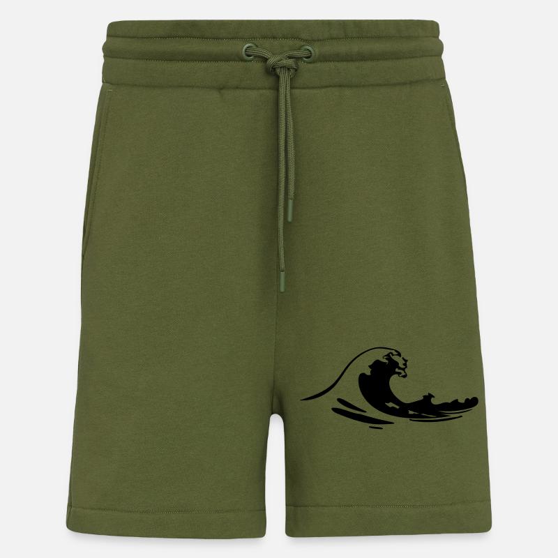 surfen - Shorts - made by SPREAD - MOSS GREEN